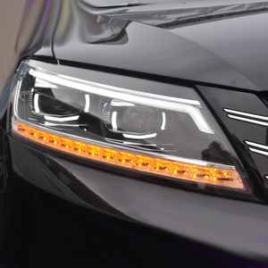 Faro per <span class=keywords><strong>Volkswagen</strong></span> <span class=keywords><strong>Passat</strong></span> <span class=keywords><strong>B7</strong></span> 2011-2016, Faro LED Europeo con DRL, Faro HID con Occhio d'Angelo, Doppio Fascio Xenon, Accessori - Product Image 2