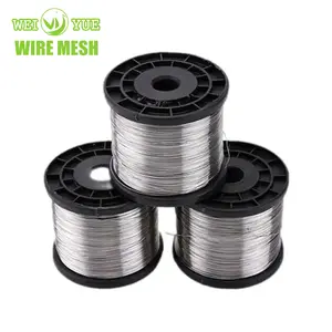 316 316L Stainless Steel 150 160 200 Micron Wire Rodds 0.2MM Stainless Steel Weaving Drop Wire