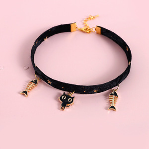 <span class=keywords><strong>Collier</strong></span> réglable pour chat avec pendentif, <span class=keywords><strong>collier</strong></span> tendance pour chiot, boucle de sécurité, <span class=keywords><strong>collier</strong></span> pour chaton <span class=keywords><strong>Chihuahua</strong></span>, accessoires pour chat - Product Image 3