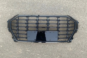 Parrilla Central de Parachoques de Alta Calidad, Parrilla Negra de Alta Configuración Compatible con <span class=keywords><strong>AUDI</strong></span> <span class=keywords><strong>Q3</strong></span> SQ3 2020-2023 F3 - Product Image 2