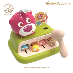 Montessori Kids Unisex Educación Temprana ABS Juguete Golpeando Música Sonido Resplandor Entretenimiento práctico para niños de 2 a 4 años - Product Image 5