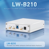 Placa de Desarrollo USB 3.0 LUOWAVE LW-B210 2T2R 70Mhz a 6GHz AD9361 61.44MSps SDR Compatible con ETTUS USRP B205mini