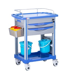 Kang Key Medical Abs Treatment Trolley 5 Layers Single Double Door With <b>Drawer</b> And Cabinet For Hospital Use - Product Image 2
