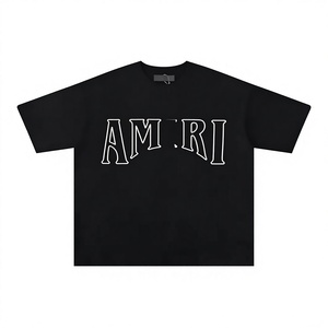 เสื้อยืดฮิปฮอปวินเทจลำลองผ้าฝ้ายแท้ 300 กรัมสำหรับผู้ชาย ขายดี - Product Image 3