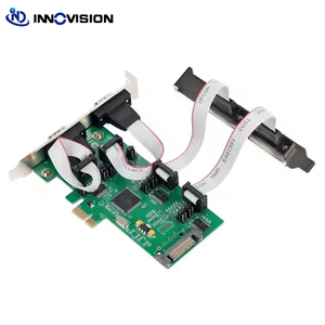 Clase industrial <span class=keywords><strong>PCIe</strong></span> 4 puertos 2 DB9 <span class=keywords><strong>PCI</strong></span> Express Card WCH384 Chipset de la tarjeta WCH384 de la caja de chips - Product Image 3
