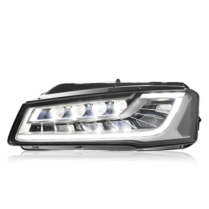 Kit de phares LED modifiés haute performance avec DRL matriciel et clignotants séquentiels pour <span class=keywords><strong>Audi</strong></span> <span class=keywords><strong>A8</strong></span> <span class=keywords><strong>D4</strong></span> 2011-2017 - Product Image 2