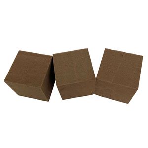 Floral Foam Seedling Blocks Square Caramel Color Starch Material For Planting <b>Vegetables</b> Succulents <b>Potted</b> Plants - Product Image 1