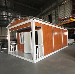 บ้านสำนักงานเคลื่อนที่ขนาด 20 ฟุต 40 ฟุต แบบหรูหรา ตู้คอนเทนเนอร์แบบถอดประกอบได้ - Product Image 1