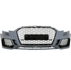 Kit de <span class=keywords><strong>carrosserie</strong></span> avant pour <span class=keywords><strong>Audi</strong></span> <span class=keywords><strong>A3</strong></span>, style RS3 modifié, pièces de <span class=keywords><strong>carrosserie</strong></span> 2017-2020 - Product Image 1