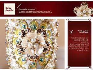 P433 Plateau à fruits en résine de style européen, rétro, pour décoration de mariage, vase, cadeau - Product Image 4