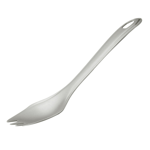 Cuchara-tenedor de Titanio Ligero Personalizado para Vajilla, Accesorio para Acampar y Hacer Senderismo - Product Image 1