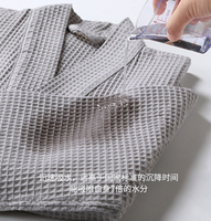 Robes en coton sexy pour hommes et femmes, manches longues, unisexes, personnalisées, pour gaufres, spa, pour la natation, l'hôtel, la maison, vente en gros,