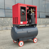 Compresseur d'air à vis monophasé 3kw 5kw 7.5kw 60hz 5.5kw 5hp 7hp 10hp