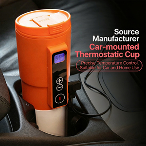 New Customizable 304 Stainless Steel Water Bottles <b>Smart</b> Temperature-Controlled Water Cup Electric Heated Mugs Car Mugs - Product Image 3