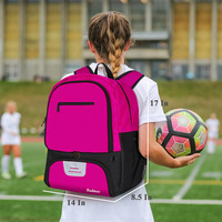 Sac à dos de sport vintage multifonctionnel personnalisé avec logo pour football, soccer, basketball, volleyball