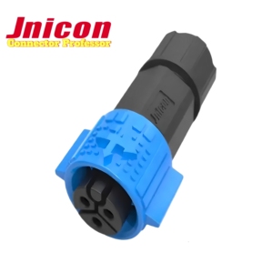 IP67 M19 3 pin 20A kết nối không thấm nước đúc với dây cáp điện Bảng điều khiển gắn kết Nam cắm nữ ổ cắm cho <span class=keywords><strong>LED</strong></span> chiếu sáng - Product Image 2