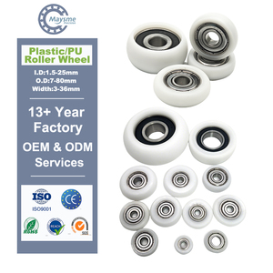 Vòng Bánh Xe Mang 608ZZ 683 693 623 626 684 604 624 685 605 625 686 696 606 Single-Row Nylon nhựa POM hướng dẫn ròng rọc con lăn - Product Image 1