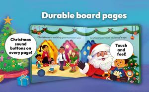 Livre interactif tactile et sonore pour enfants : Écoutez, touchez et ressentez ce que signifie Noël - Product Image 2