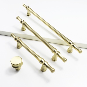 Mobili moderni in stile minimalista maniglie cassetti in lega di zinco armadio maniglia e pomelli mobili Hardware - Product Image 6