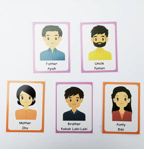 แฟลชการ์ดตัวอักษรเพื่อการเรียนรู้ทางการศึกษามาตรฐานลายสัตว์น้ำมหัศจรรย์ออกแบบได้ตามต้องการ - Product Image 6