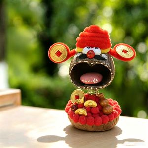 Kit de Materiales DIY Hechos a Mano con Cáscaras de Frutas para Campanas de Viento, Muñecos, Colgantes para Bolsos, Regalos de Cumpleaños y Adornos para Coche - Diseño de Dibujos Animados - Product Image 5