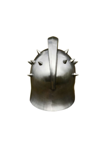 Casco Decorativo Estilo Romano Hecho a Mano, Chapado en Plata/Oro, Accesorio de Disfraz Metálico, Temática Histórica, Celebraciones, Fotografía - Product Image 6