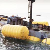 Sac de levage sous-marin pour bateaux et pontons marins
