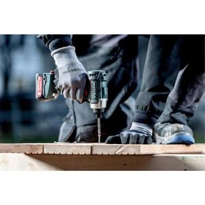 METABO - 601115500 PowerMaxx SSD 12 BL-Destornillador de impacto inalámbrico de 12V (con 2 baterías y cargador de 2,0 Ah) - Product Image 3
