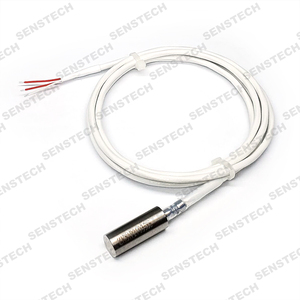 เซ็นเซอร์วัดอุณหภูมิแบบท่อแบนสแตนเลส Pt100 Pt500 Pt1000 RTD พร้อมสายถัก - Product Image 5