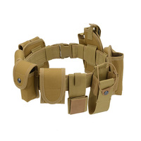Ensemble multifonctionnel de 10 pièces pour l'extérieur, ceinture de sécurité, ceinture tactique, ensemble de 10 pièces