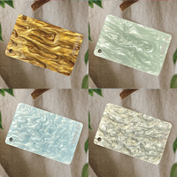 Feuille acrylique irisée de 1/8 pouces 3mm feuille acrylique texturée à motifs arc-en-ciel pour la gravure coupe de flexion
