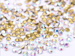 Groothandel Shiny Point Terug Rhinestones Crystal Mc Chatons Kralen