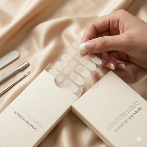 Tiras de Gel para <span class=keywords><strong>Uñas</strong></span> Profesionales sin UV, Certificadas por MSDS, No Requieren Lámpara, Tiras de Esmalte de Gel Real, al por Mayor para Propietarios de Salones y Spas de Belleza - Product Image 2