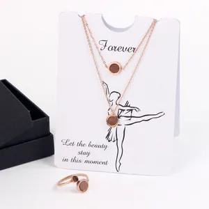 SOPEWOD Fashionista's Dream Jewelry Set with Statement Necklace, Stylish Bracelet, and Trendy Ring