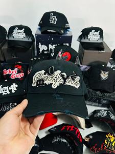 Gorra El Barbas con Logotipo Personalizado, Gorra Cromada de 5 Paneles con Visera Curva, Gorra de Béisbol Deportiva Gorlas Beard Cap - Product Image 1