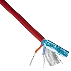 FPLR 1.5mm Fire Resistant Cable 16 18 awg Shielded And Unshielded LSZH Fire Alarm Cable