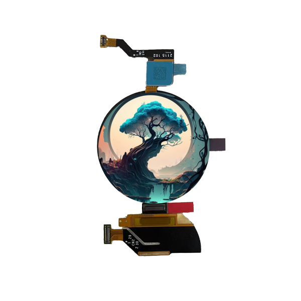 1.39 Inch AMOLED Touch Display Screen Smart Watch Display Module 454x454 Resolution MIPI/QSPI Interface for Wearable Devices