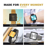 Jam Tangan Quartz Skmei Brand 2371 2372 Couple Lover Tali Stainless Steel Tahan Air 3ATM Pria Wanita Bisnis Reloj