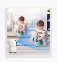 Caméra de vision nocturne ultra-claire pour la maison, sans fil, WiFi, carte mémoire et stockage dans le cloud, interphone vocal à distance pour téléphone portable, mini caméra