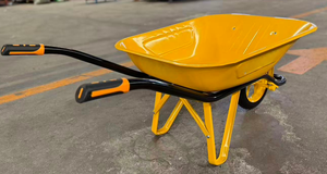 低価格高品質130kg 65L積載量一輪車メーカー工業用金属製単輪トロリーOEMから - Product Image 3