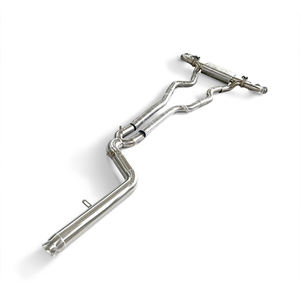 Système d'échappement Cat Back de performance de course Toyota Supra A90 3.0T 2019-2024 avec soupape électronique et embout en fibre de carbone - Product Image 3
