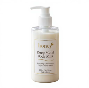 Produit de soin de la peau haut de gamme, lait corporel hydratant profond au <span class=keywords><strong>miel</strong></span> de Manuka <span class=keywords><strong>et</strong></span> à la <span class=keywords><strong>gelée</strong></span> <span class=keywords><strong>royale</strong></span> pour une réparation profonde <span class=keywords><strong>et</strong></span> une peau éclatante - Product Image 1