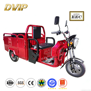 Triciclo Eléctrico Mini Barato de China, Triciclo de Carga para Transporte de Pasajeros, Triciclo de Carrocería Abierta, Motocicleta de 3 Ruedas para Adultos - Product Image 1