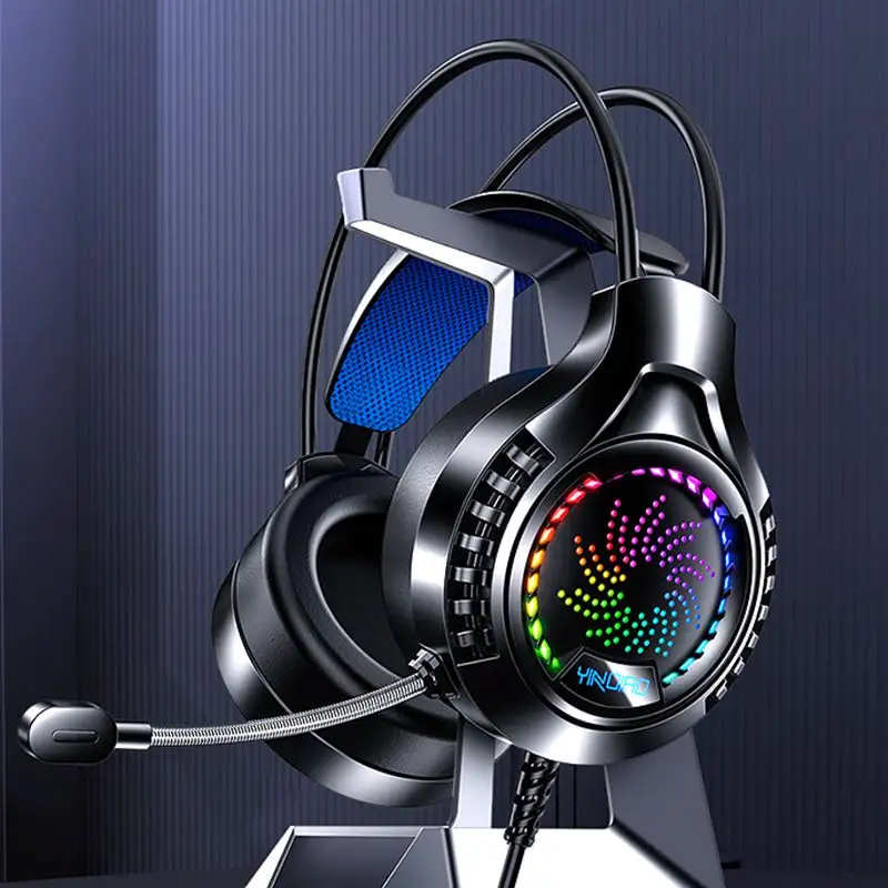 2022 New Q7 7.1 Bass Stereo Gaming Headphones Noise Cancelling Fone Gamer Headset With Mic LED Light for Switch PS4 Xbox One PC