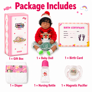 BAkwbwBY Poupée Reborn 18 Pouces Corps en Tissu Souple Bébé Réaliste Ensemble Mode Nouveau-Né pour Filles et Garçons Grossiste - Product Image 6