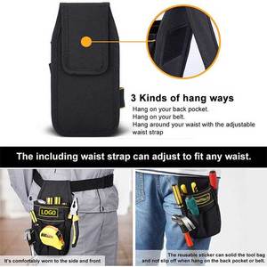 Bolsa de Herramientas de Lona Resistente Personalizada al por Mayor, Bolsa de Cintura Multifuncional para Electricista, Bolsa de Herramientas Portátil y Duradera - Product Image 5
