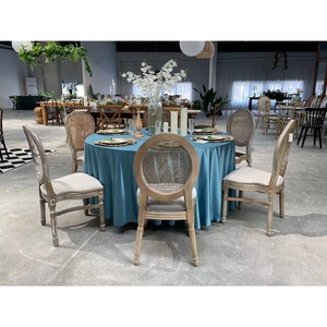 Apilable de nuevo diseño de lujo de boda de madera casa caña volver francés <span class=keywords><strong>Luis</strong></span> silla - Product Image 6