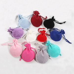 Bolsa de Terciopelo Ecológica Personalizada de 9*12cm, Bolsa de Joyería Colorida para Empaque de Joyas con Logotipo - Product Image 5