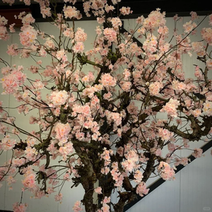 Ramo di ciliegio artificiale moderno per decorazioni interne, bellissima pianta in fibra di vetro ecologica, resistente ed elegante, con rami di pera. - Product Image 1