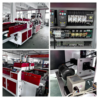 950/1150mm verzegelbreedte multi-channel zakkenmaakmachine max. 1200mm lengte PE vestentas productielijn